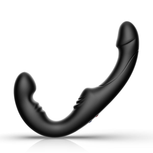 JEUSN  Double head vibration heating electric Prostate Massager Mobile APP wireless remote control Anal Orgasm Vibrator with Heating Anus Stimulate massage charging Sex Toys Butt Plug Male Masturbator Sex Products For Men Gays